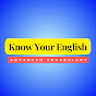 Know Your English