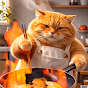 Orange cat 